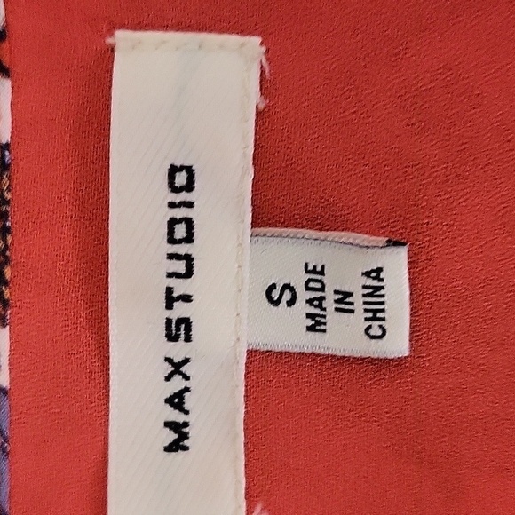 Max Studio Scoop Neck Lined Pull Over Figure Flattering Swing Dress - Size S - Picture 8 of 10